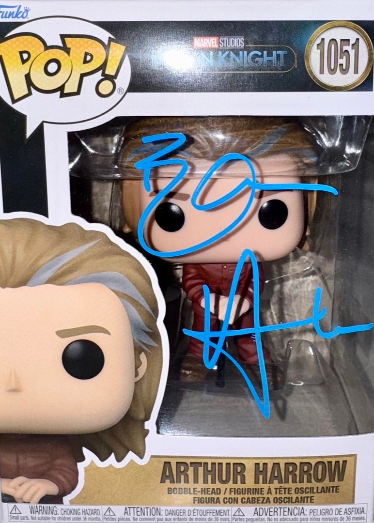 Ethan Hawke Signed Funko Pop #1488 "Arthur Harrow" (Moon Knight) - OC Celebrity Marketing